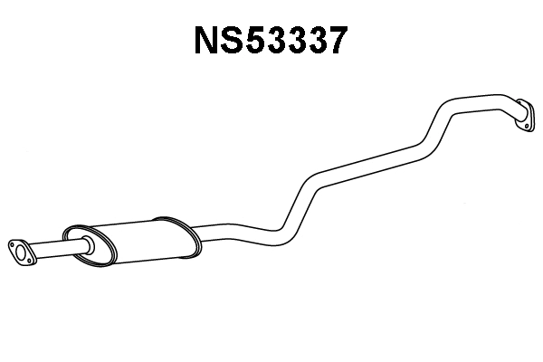 Centre Muffler (NS53337)