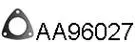 Gasket, exhaust pipe (AA96027)