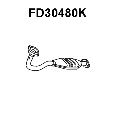 Catalytic Converter (FD30480K)