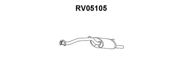 Rear Muffler (RV05105)
