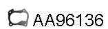 Gasket, exhaust pipe (AA96136)