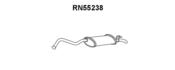 Rear Muffler (RN55238)