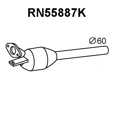 Catalytic Converter (RN55887K)