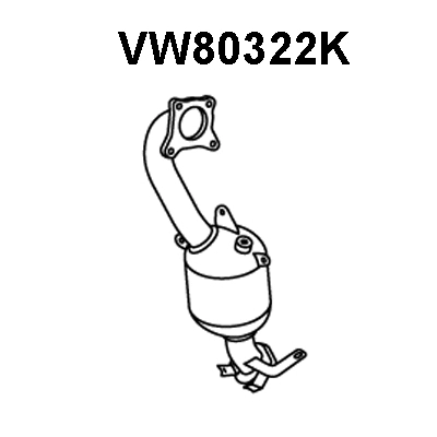 Catalytic Converter (VW80322K)