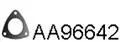 Gasket, exhaust pipe (AA96642)