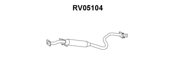 Centre Muffler (RV05104)