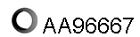 Seal Ring, exhaust pipe (AA96667)