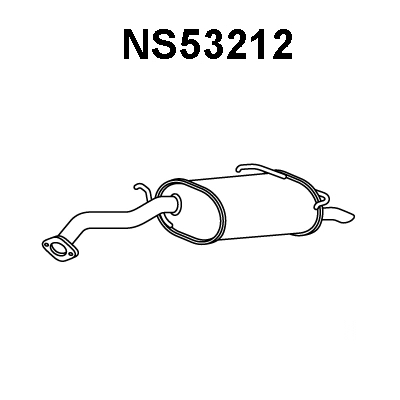Rear Muffler (NS53212)