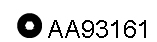 Rubber Strip, exhaust system (AA93161)