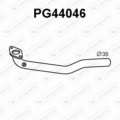 Exhaust Pipe (PG44046)