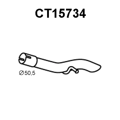 Exhaust Pipe (CT15734)