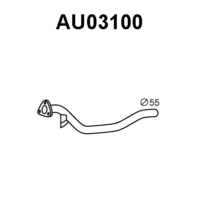 Exhaust Pipe (AU03100)