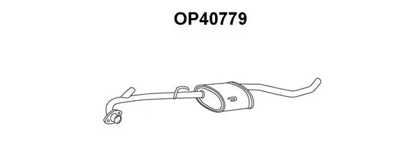 Front Muffler (OP40779)