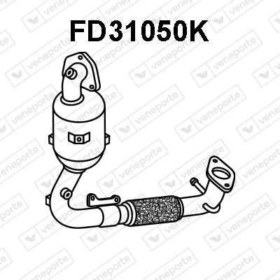 Catalytic Converter (FD31050K)
