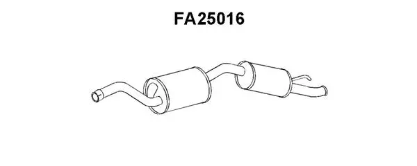 Rear Muffler (FA25016)