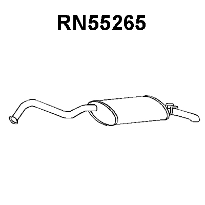 Rear Muffler (RN55265)