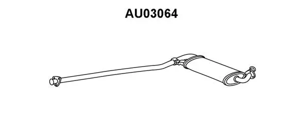 Front Muffler (AU03064)