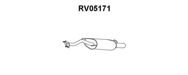 Rear Muffler (RV05171)