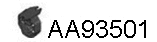 Rubber Strip, exhaust system (AA93501)
