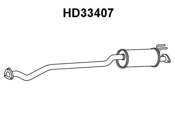 Front Muffler (HD33407)