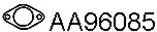 Gasket, exhaust pipe (AA96085)