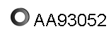 Rubber Strip, exhaust system (AA93052)