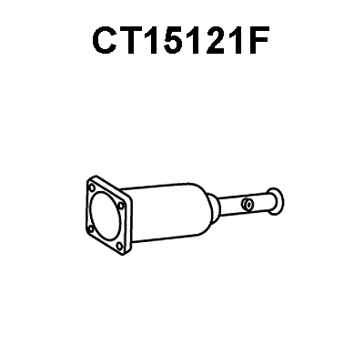 Soot/Particulate Filter, exhaust system (CT15121F)