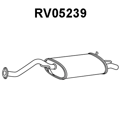 Rear Muffler (RV05239)