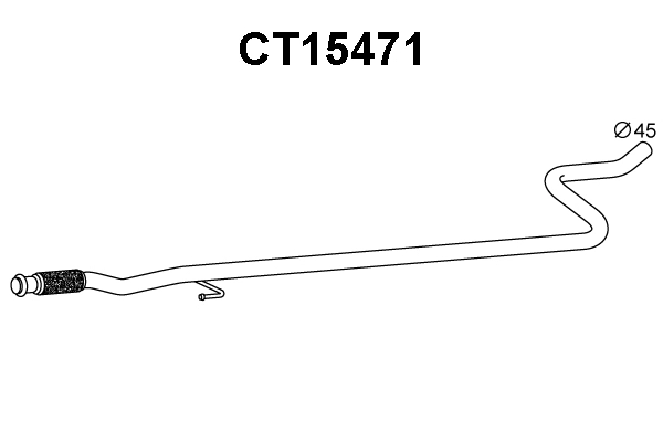 Exhaust Pipe (CT15471)