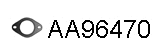 Gasket, exhaust pipe (AA96470)
