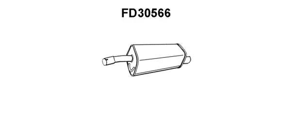 Rear Muffler (FD30566)