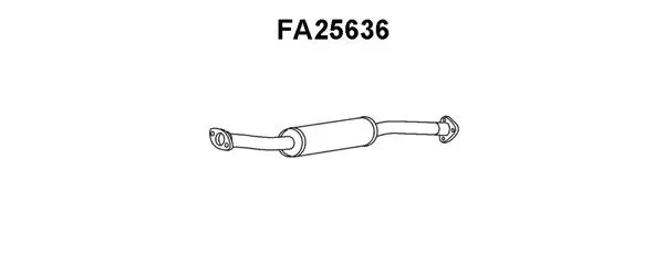 Front Muffler (FA25636)