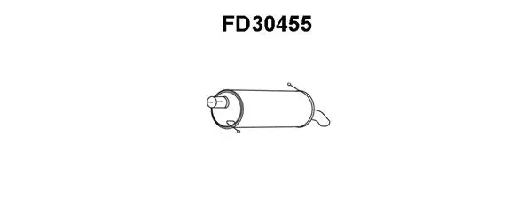 Rear Muffler (FD30455)