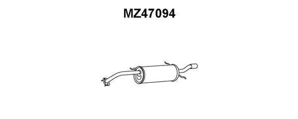 Rear Muffler (MZ47094)