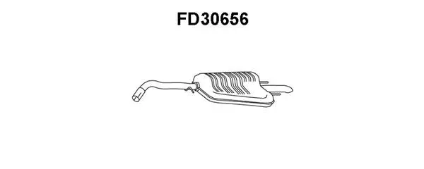 Rear Muffler (FD30656)