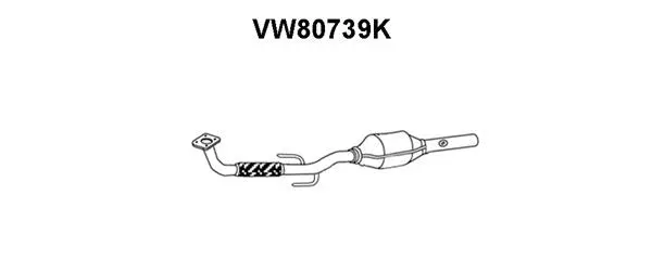 Catalytic Converter (VW80739K)