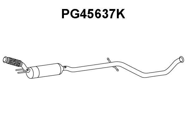 Catalytic Converter (PG45637K)