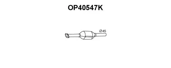 Catalytic Converter (OP40547K)