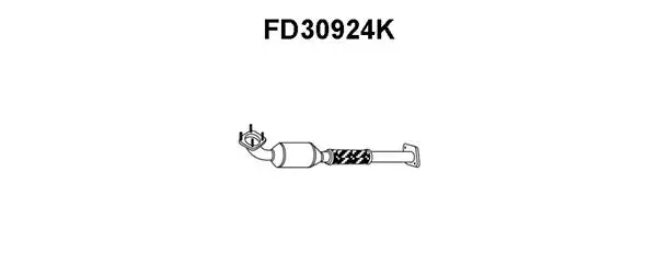 Catalytic Converter (FD30924K)