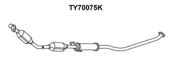 Catalytic Converter (TY70075K)