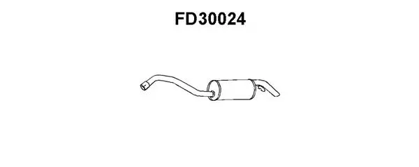 Rear Muffler (FD30024)
