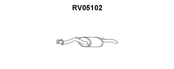 Rear Muffler (RV05102)