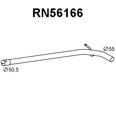Exhaust Pipe (RN56166)