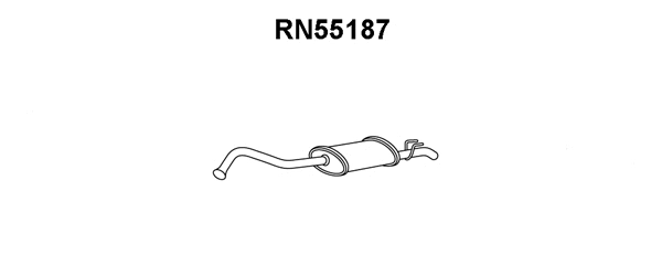 Rear Muffler (RN55187)