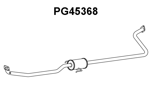 Front Muffler (PG45368)