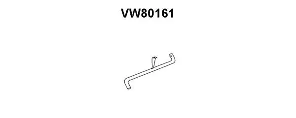 Exhaust Pipe (VW80161)