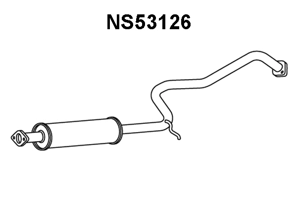 Centre Muffler (NS53126)