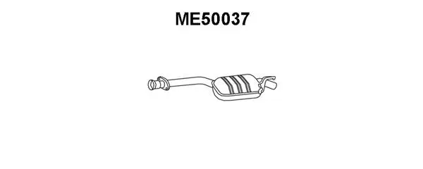 Centre Muffler (ME50037)