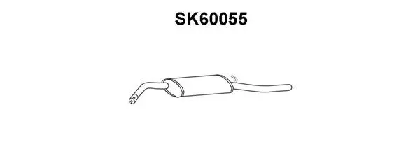 Rear Muffler (SK60055)