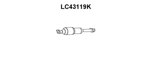 Catalytic Converter (LC43119K)